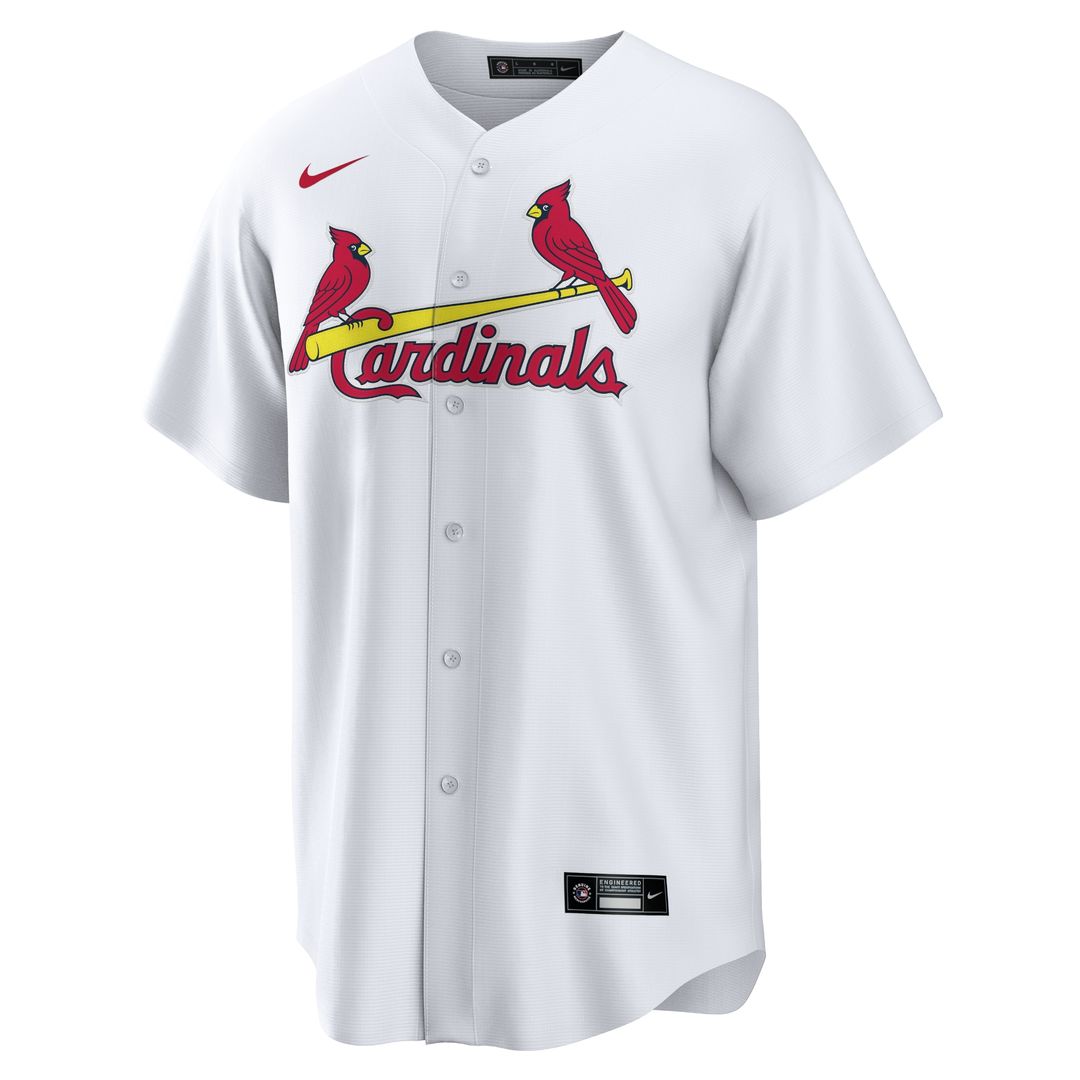 St. Louis Cardinals Nike Home Replica Team Jersey - White Team Jersey Sports Fan Apparel