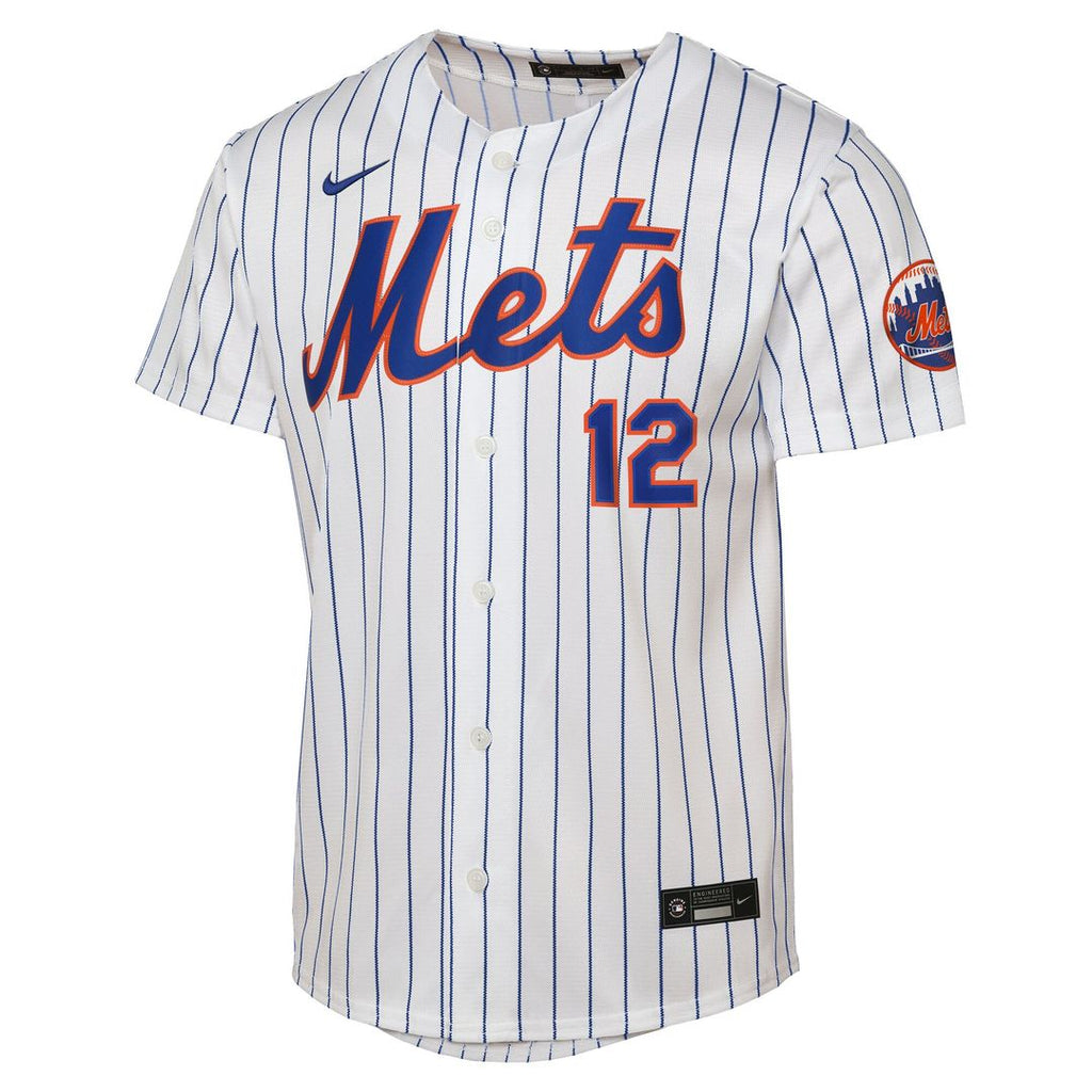 New York Mets Francisco Lindor Nike Youth Road Stadium Player Jersey - Gray Team Jersey Sports Fan Apparel