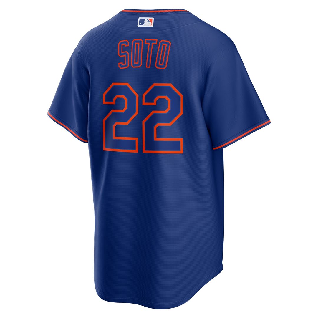 New York Mets Juan Soto Nike Road Replica Jersey - Gray Team Jersey Sports Fan Apparel