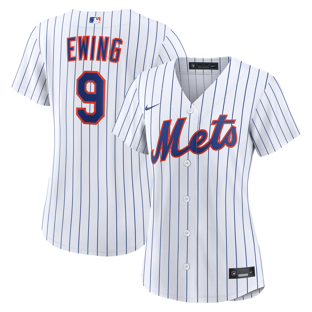New York Mets AJ Ewing Nike Women's Home Replica Jersey - White Team Jersey Sports Fan Apparel