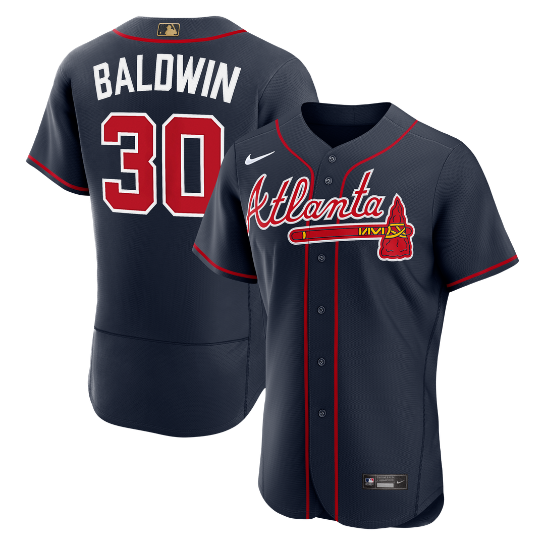 Atlanta Braves Drake Baldwin Nike MLB Awards Authentic Jersey - White Team Jersey Sports Fan Apparel