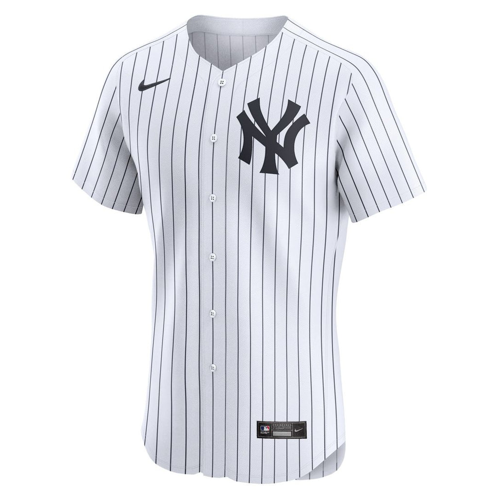 New York Yankees Anthony Volpe Nike Home Elite Jersey - White Team Jersey Sports Fan Apparel