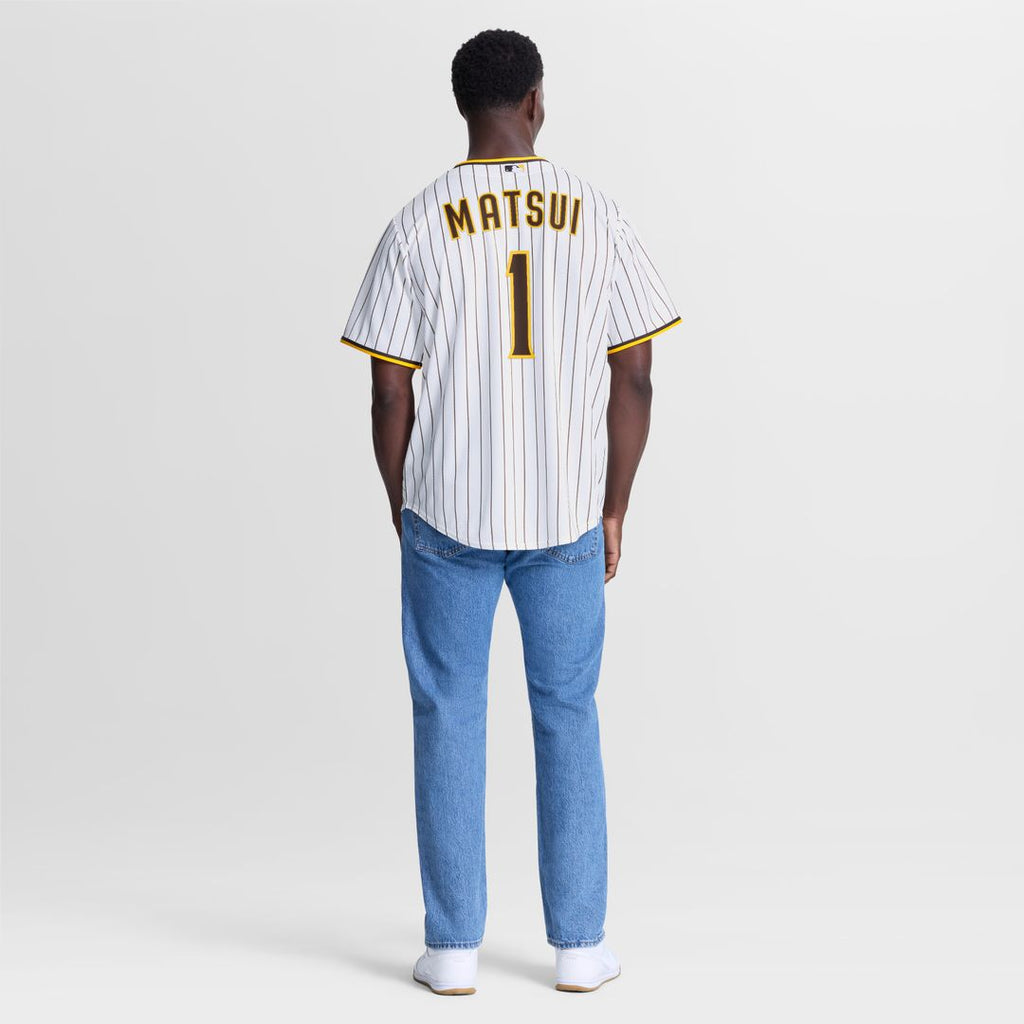 San Diego Padres Yuki Matsui Nike Home Replica Jersey - White Team Jersey Sports Fan Apparel
