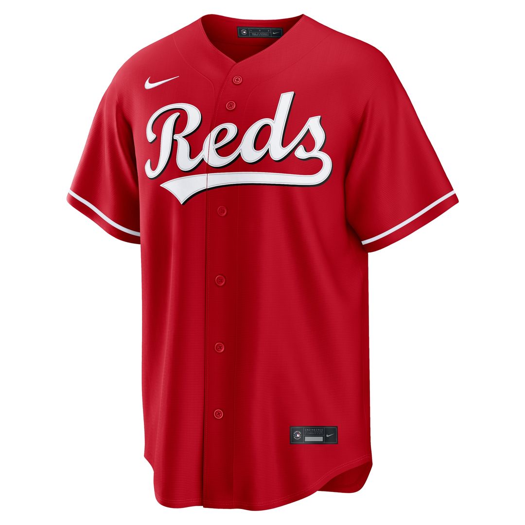 Cincinnati Reds Elly De La Cruz Nike Road Replica Jersey - Gray Team Jersey Sports Fan Apparel
