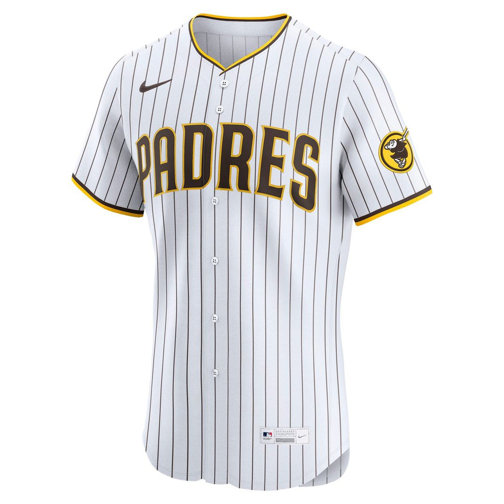 San Diego Padres Nike Home Elite Jersey - White Team Jersey Sports Fan Apparel