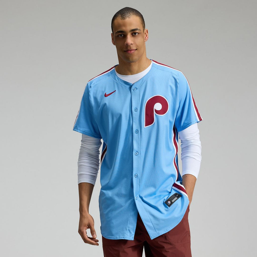 Philadelphia Phillies Nike Home Elite Jersey - White Team Jersey Sports Fan Apparel