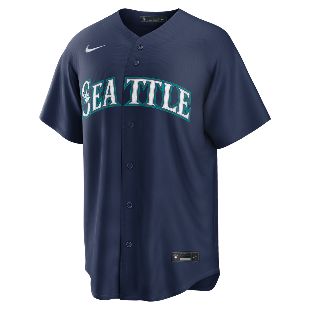 Seattle Mariners Cal Raleigh Nike Home Replica Jersey - White Team Jersey Sports Fan Apparel