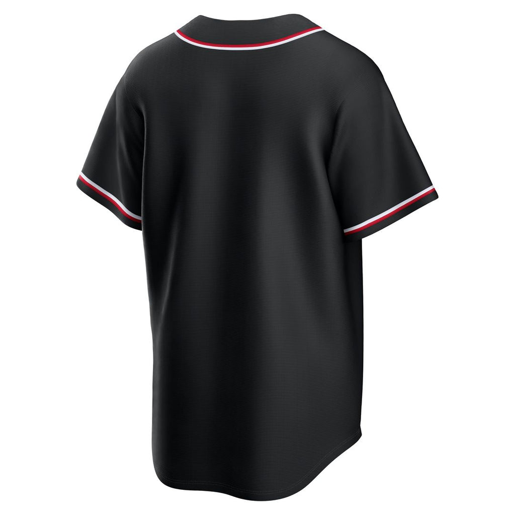 Minnesota Twins Nike Fashion Replica Black Out Jersey Team Jersey Sports Fan Apparel