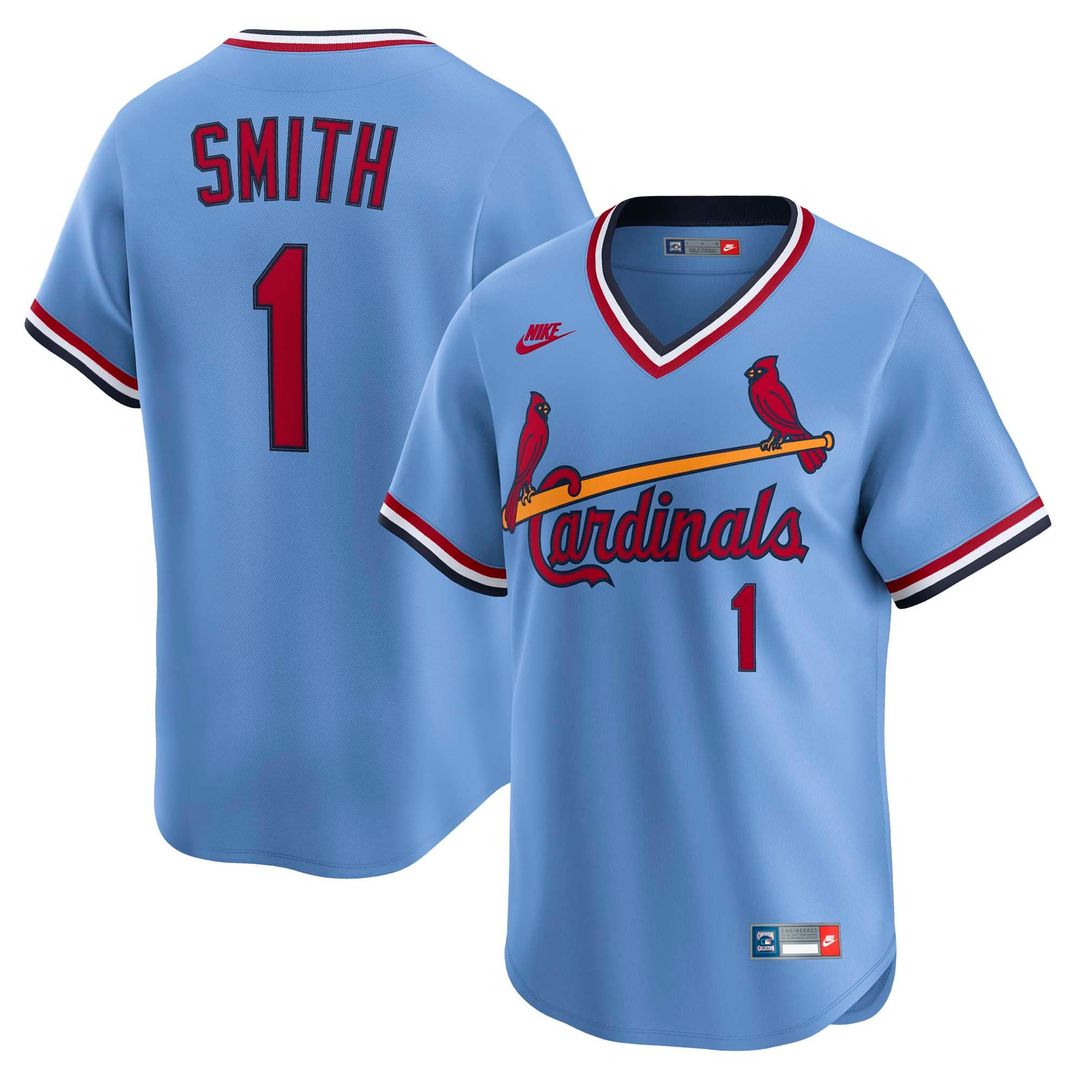 St. Louis Cardinals Ozzie Smith Nike Throwback Cooperstown Limited Jersey - White Team Jersey Sports Fan Apparel