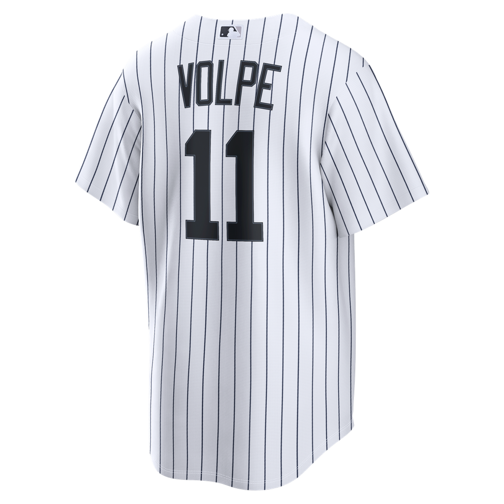 New York Yankees Anthony Volpe Nike Home Replica Jersey - White Team Jersey Sports Fan Apparel