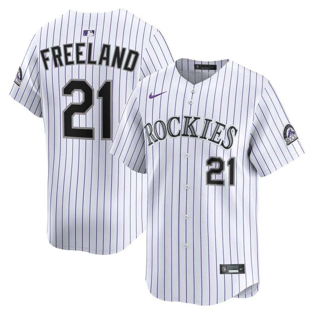 Colorado Rockies Kyle Freeland Nike Home Limited Player Jersey - White Team Jersey Sports Fan Apparel