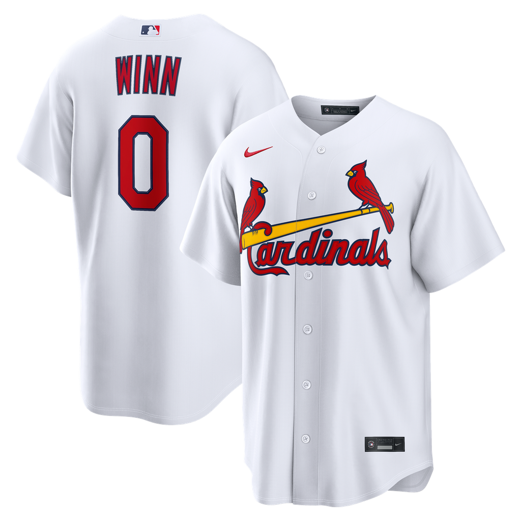 St. Louis Cardinals Masyn Winn Nike Home Replica Jersey - White Team Jersey Sports Fan Apparel