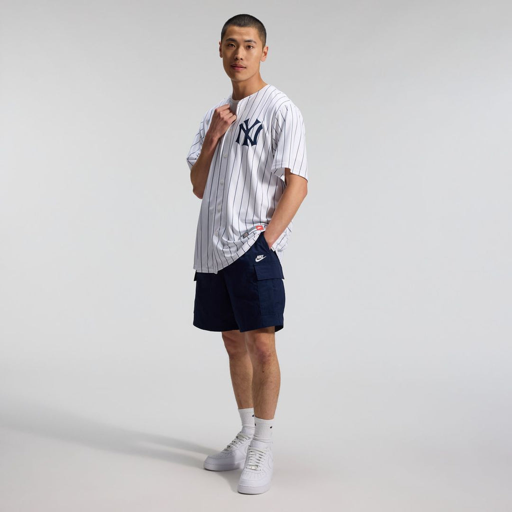 New York Yankees Babe Ruth Nike Throwback Cooperstown Limited Jersey - White Team Jersey Sports Fan Apparel