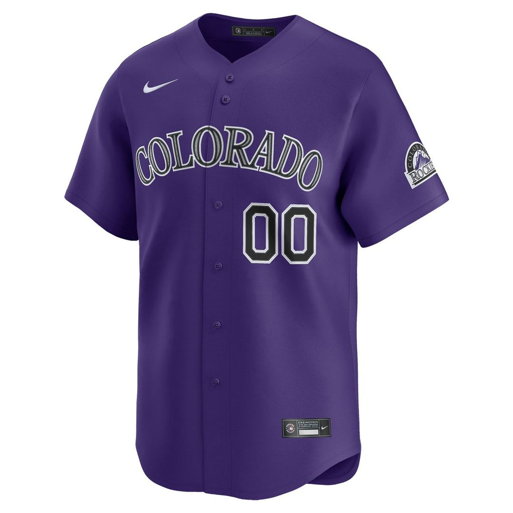 Colorado Rockies Nike Home Limited Custom Jersey - White Team Jersey Sports Fan Apparel