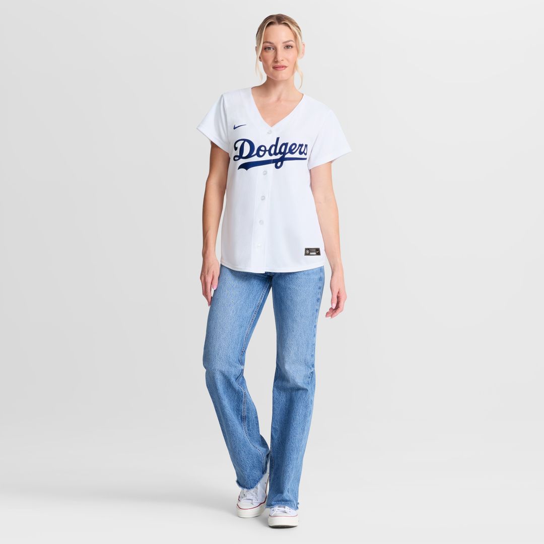 Los Angeles Dodgers Yoshinobu Yamamoto Nike Women's Replica Jersey - White Team Jersey Sports Fan Apparel