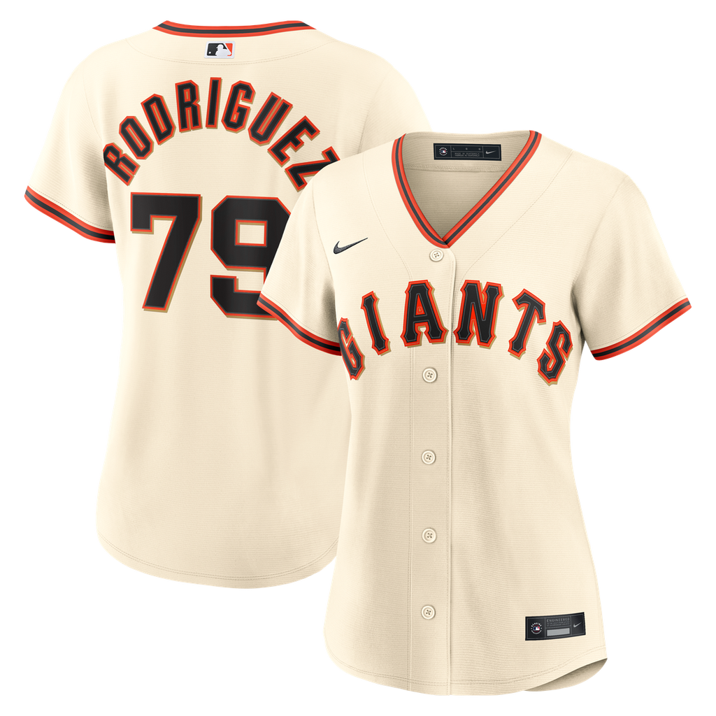 San Francisco Giants Jesus Rodriguez Nike Women's Home Replica Jersey - Cream Team Jersey Sports Fan Apparel