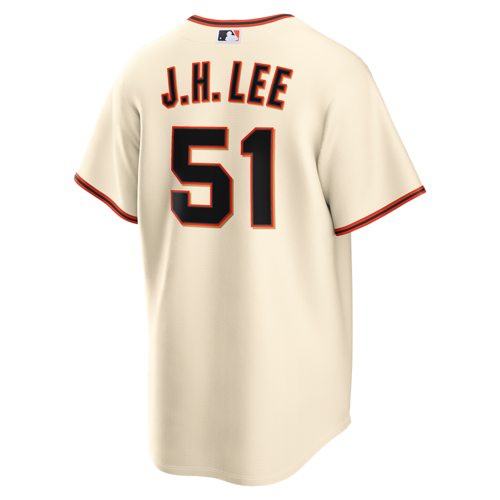 San Francisco Giants Jung Hoo Lee Nike Home Replica Jersey - Cream Team Jersey Sports Fan Apparel