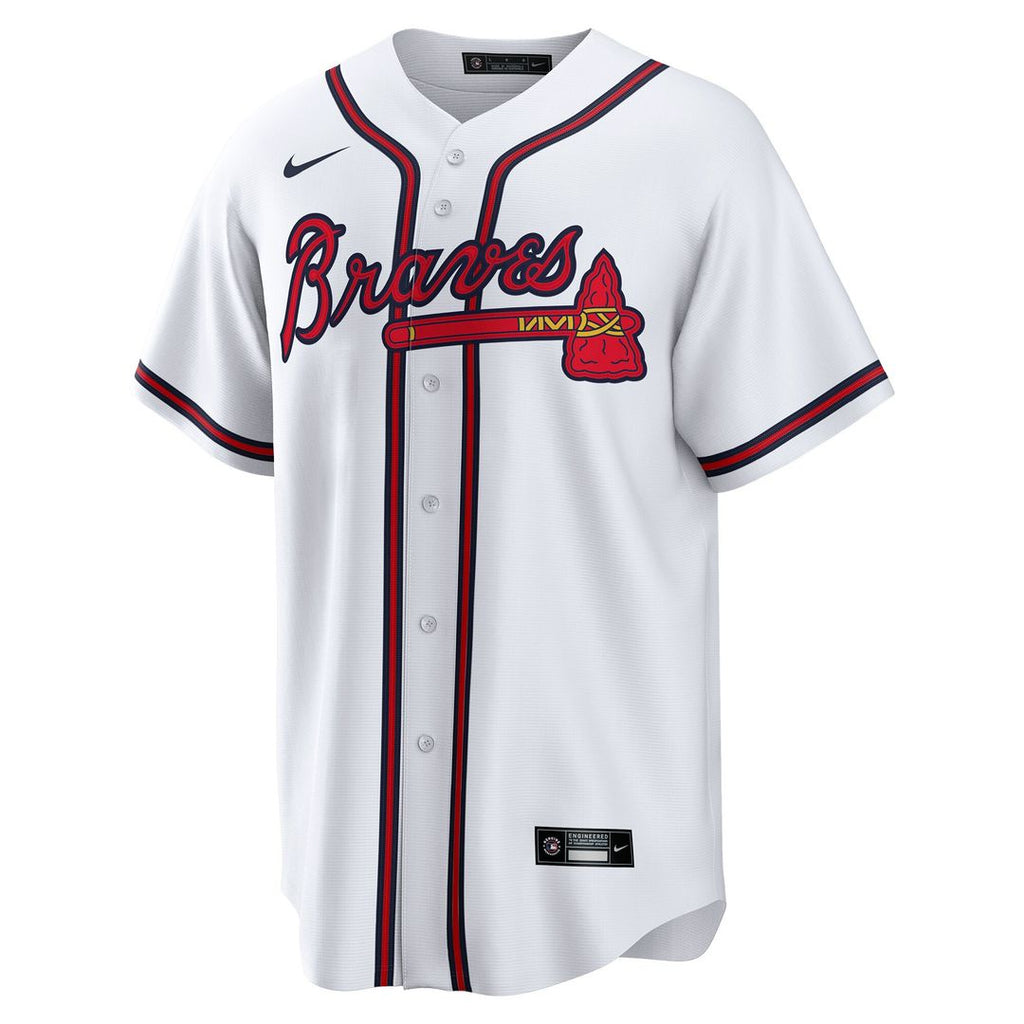 Atlanta Braves Joe Jiménez Nike Home Replica Player Jersey - White Team Jersey Sports Fan Apparel