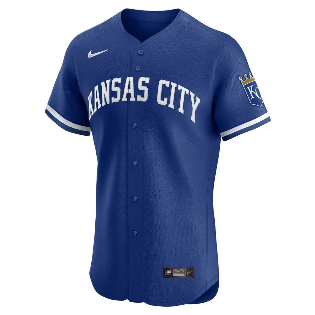 Kansas City Royals Nike Home Elite Jersey - White Team Jersey Sports Fan Apparel