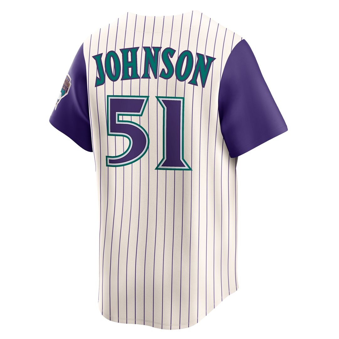 Arizona Diamondbacks Randy Johnson Nike Throwback Cooperstown Limited Jersey - Black Team Jersey Sports Fan Apparel