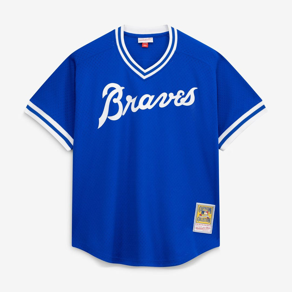 Atlanta Braves Dale Murphy Mitchell & Ness Authentic Batting Practice Jersey - Royal Team Jersey Sports Fan Apparel