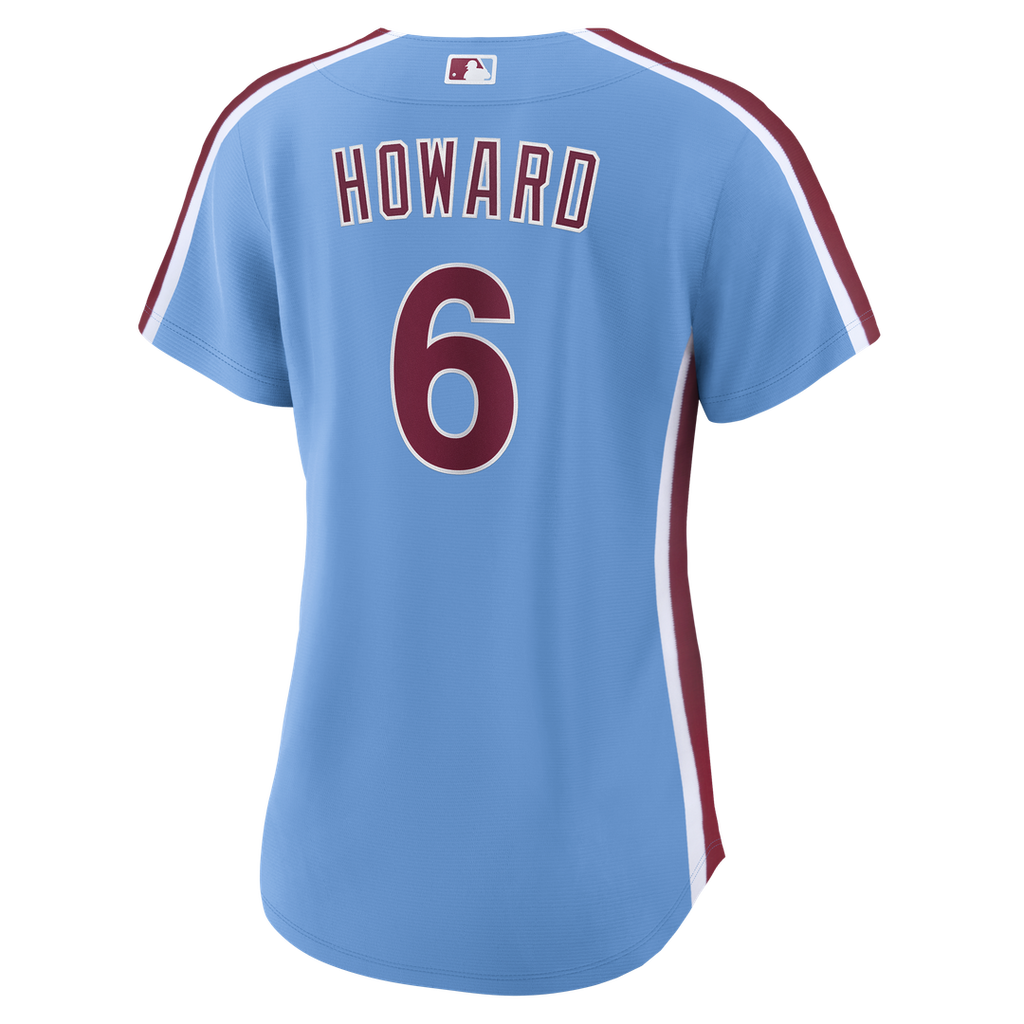 Philadelphia Phillies Ryan Howard Nike Women's Replica Jersey - Light Blue Team Jersey Sports Fan Apparel