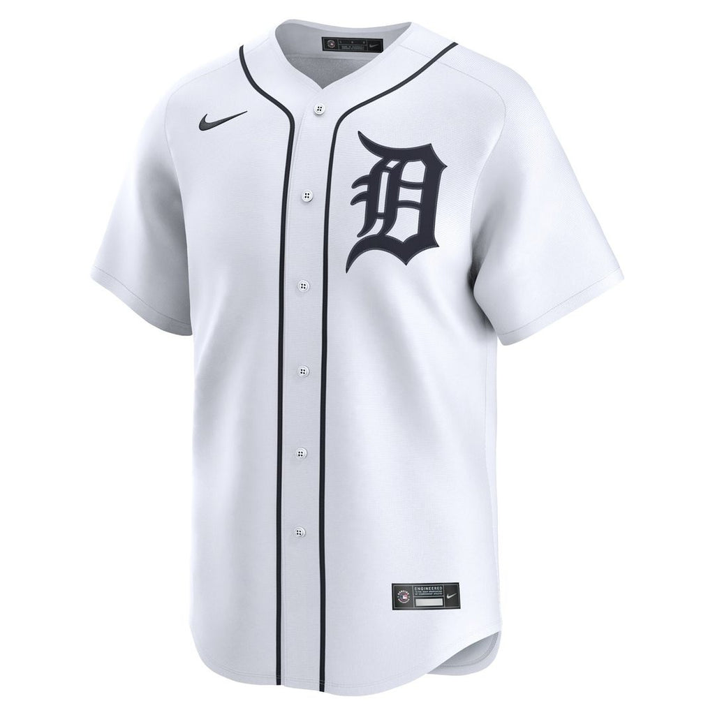Detroit Tigers Colt Keith Nike Home Limited Player Jersey - White Team Jersey Sports Fan Apparel