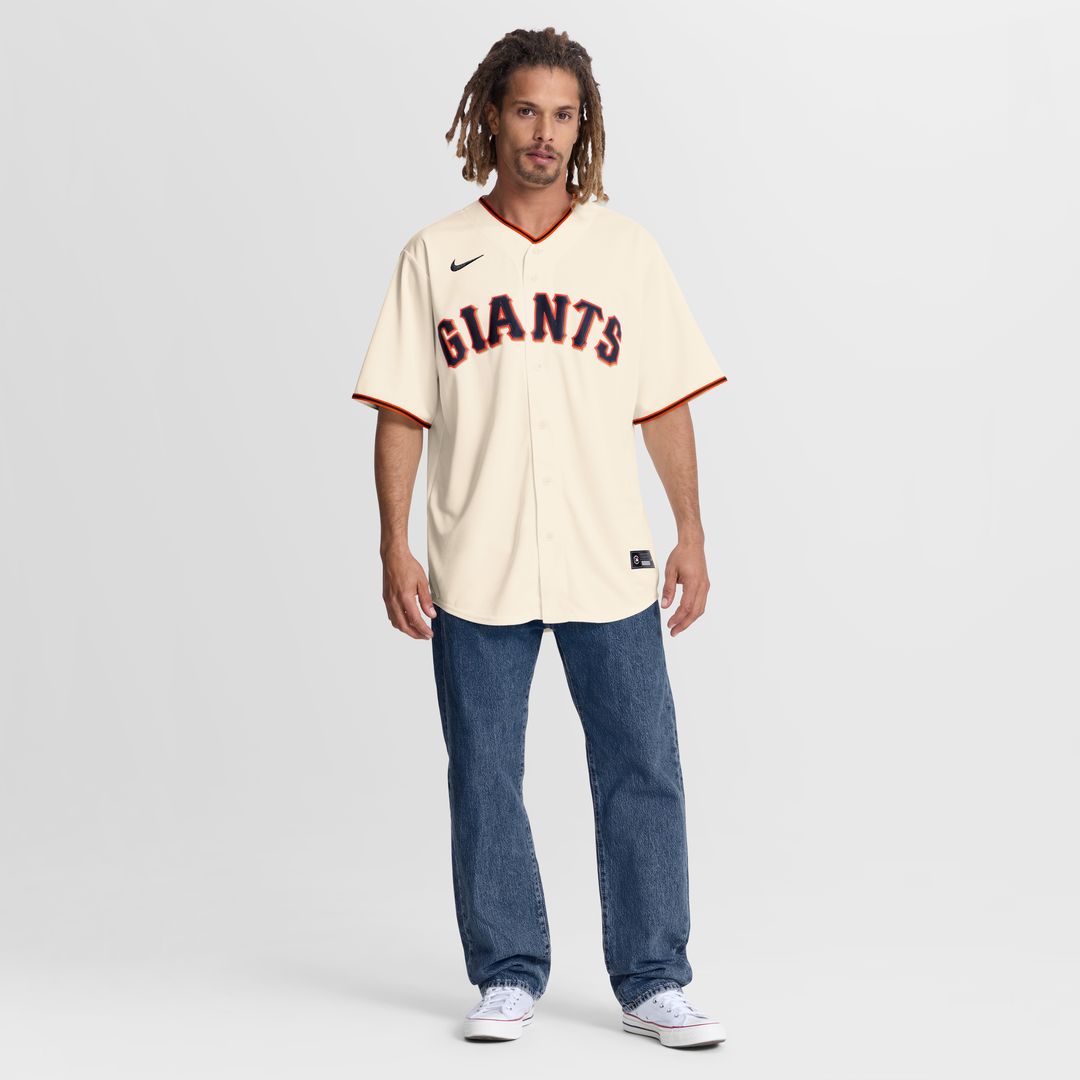San Francisco Giants Jesus Rodriguez Nike Home Replica Jersey - Cream Team Jersey Sports Fan Apparel