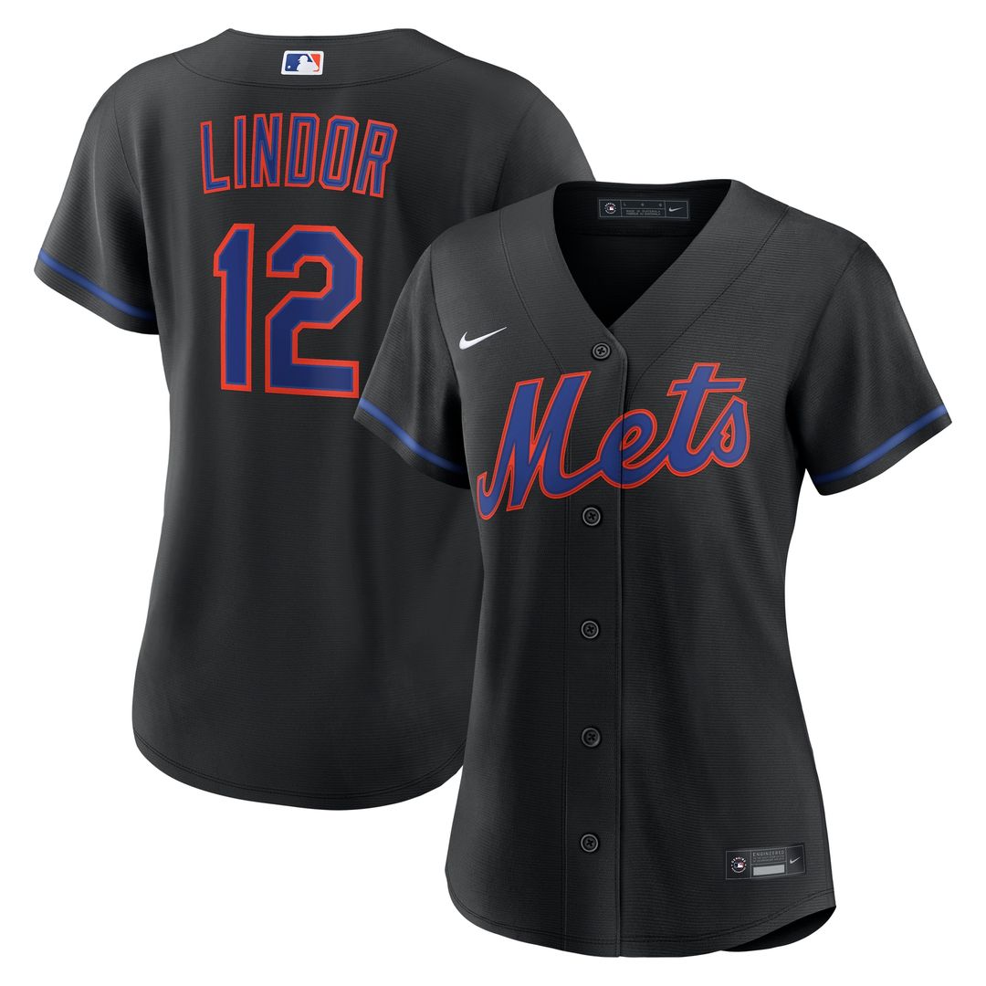 New York Mets Francisco Lindor Nike Women's Home Replica Jersey - White Team Jersey Sports Fan Apparel