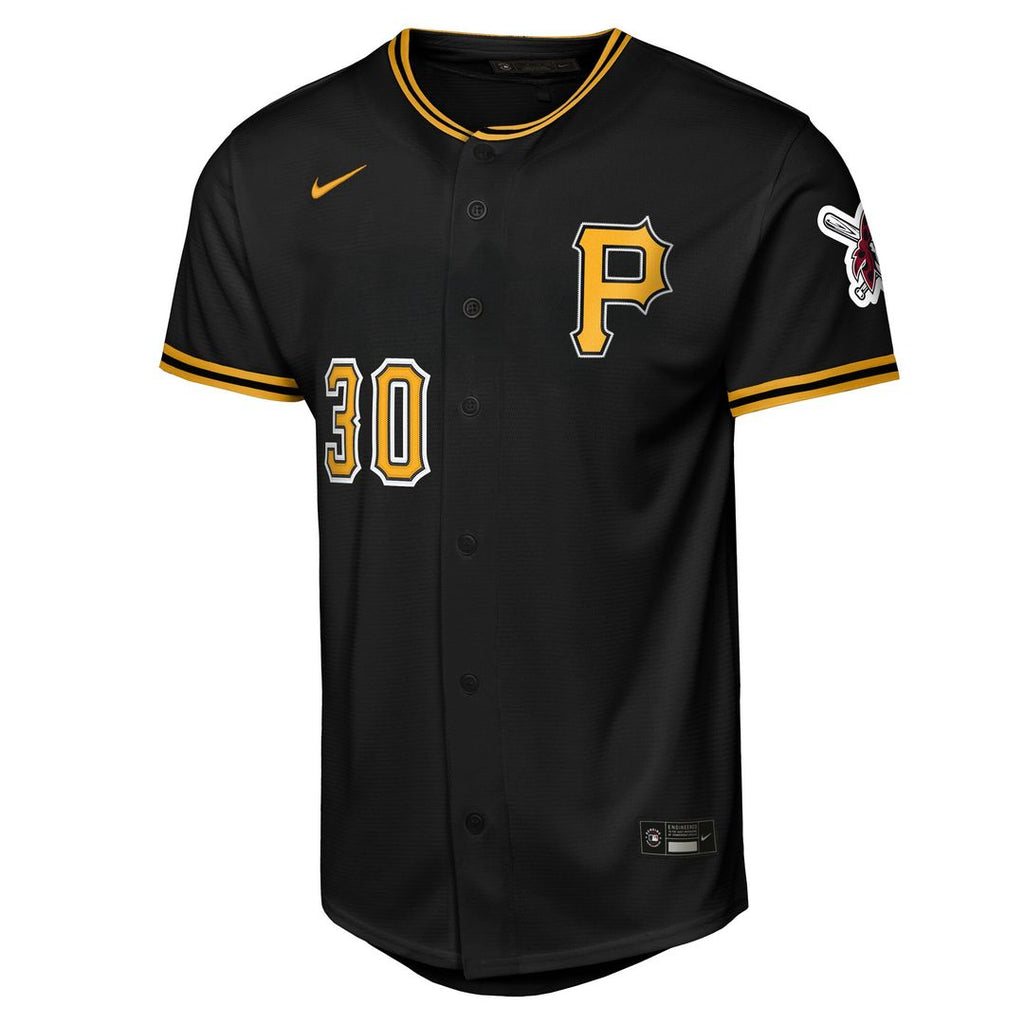 Pittsburgh Pirates Paul Skenes Nike Youth Alternate Stadium Jersey - Black Team Jersey Sports Fan Apparel