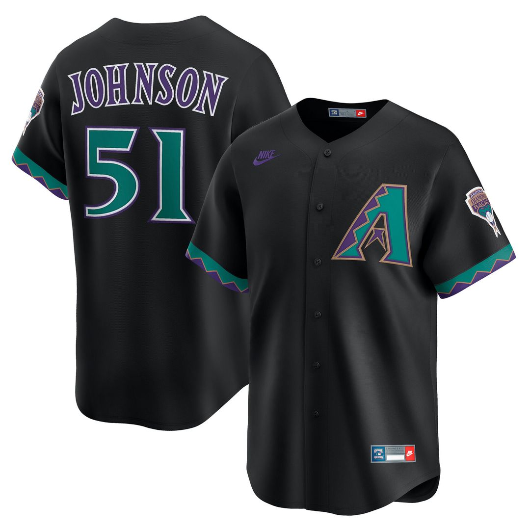 Arizona Diamondbacks Randy Johnson Nike Throwback Cooperstown Limited Jersey - Cream Team Jersey Sports Fan Apparel