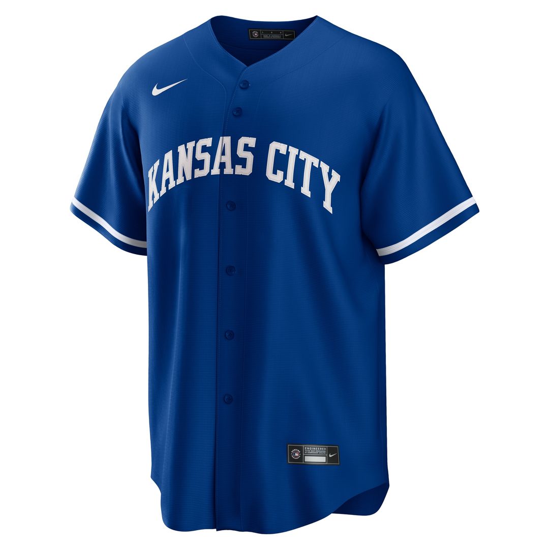 Kansas City Royals Bobby Witt Jr. Nike Road Replica Jersey - Gray Team Jersey Sports Fan Apparel