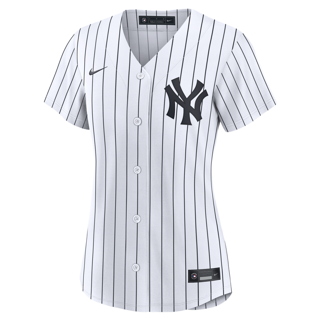 New York Yankees Ben Rice Nike Women's Home Replica Jersey - White Team Jersey Sports Fan Apparel