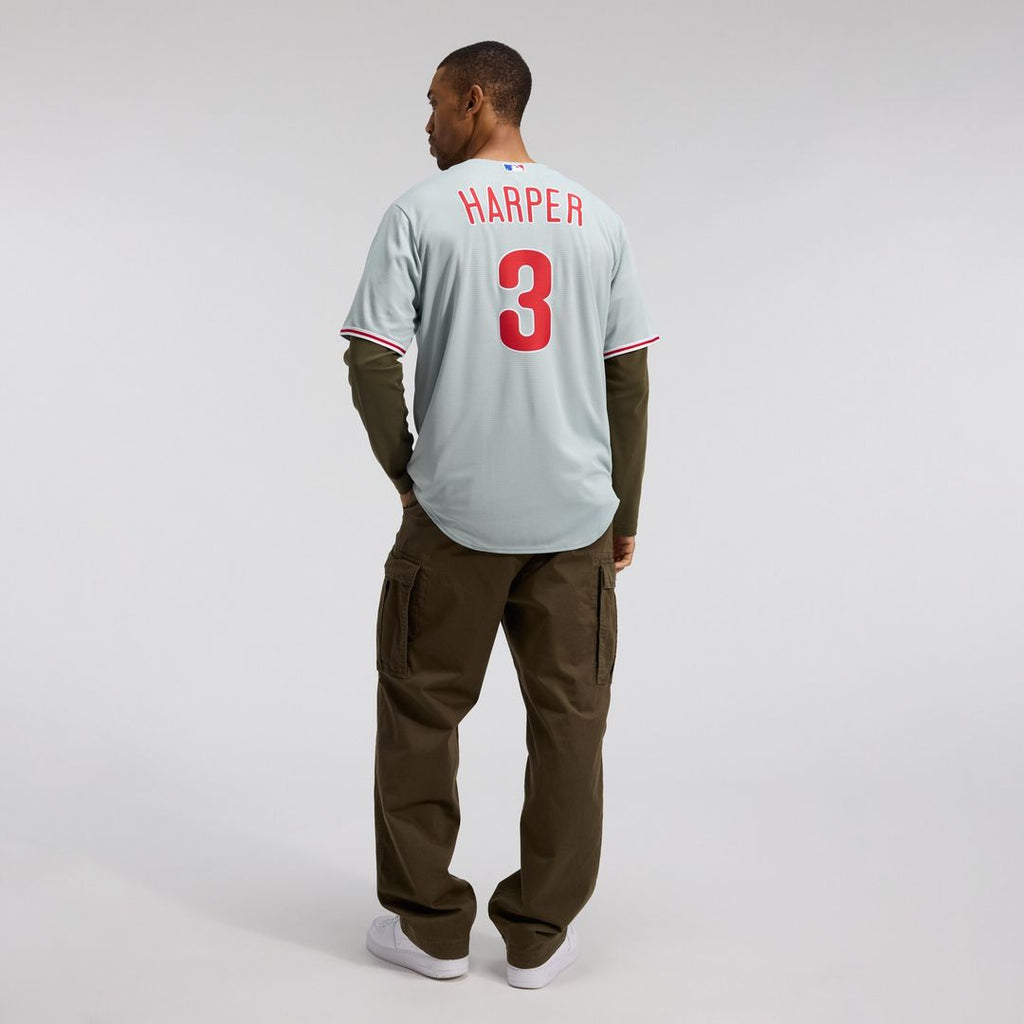 Philadelphia Phillies Bryce Harper Nike Alternate Replica Jersey - Light Blue Team Jersey Sports Fan Apparel