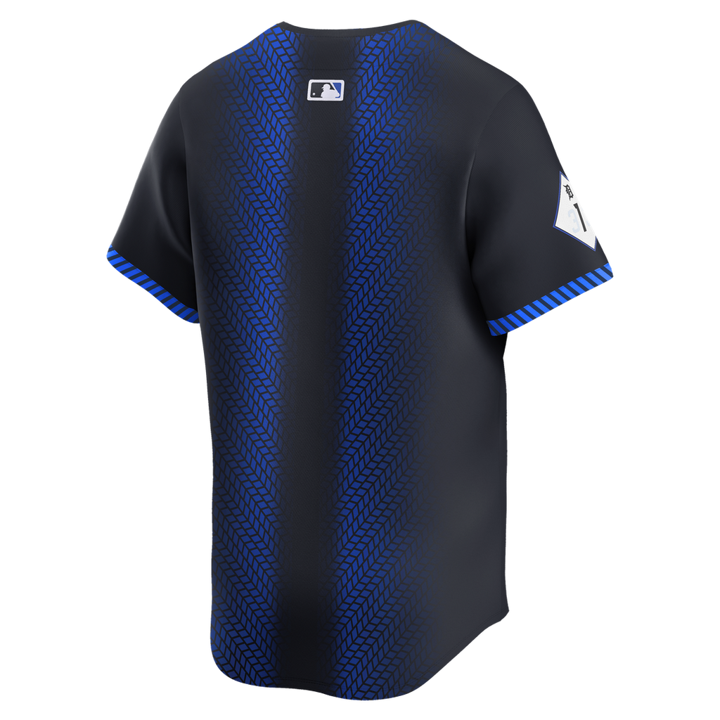 Detroit Tigers Nike City Connect Limited Jersey - Blue Team Jersey Sports Fan Apparel