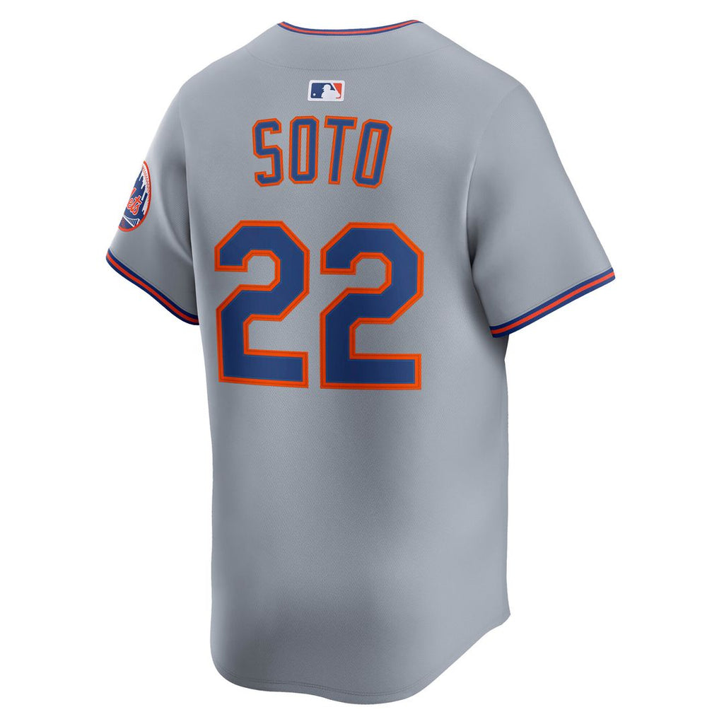New York Mets Juan Soto Nike Road Limited Player Jersey - Gray Team Jersey Sports Fan Apparel