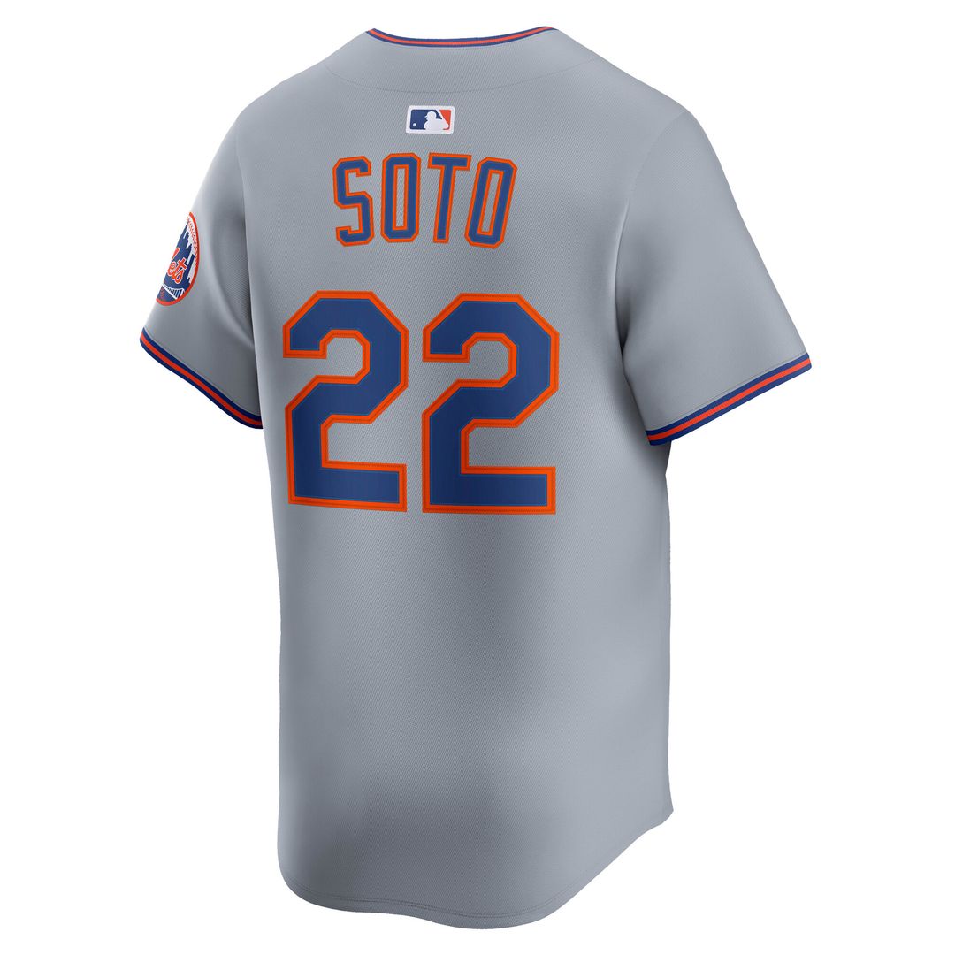 New York Mets Juan Soto Nike Home Limited Jersey - White Team Jersey Sports Fan Apparel
