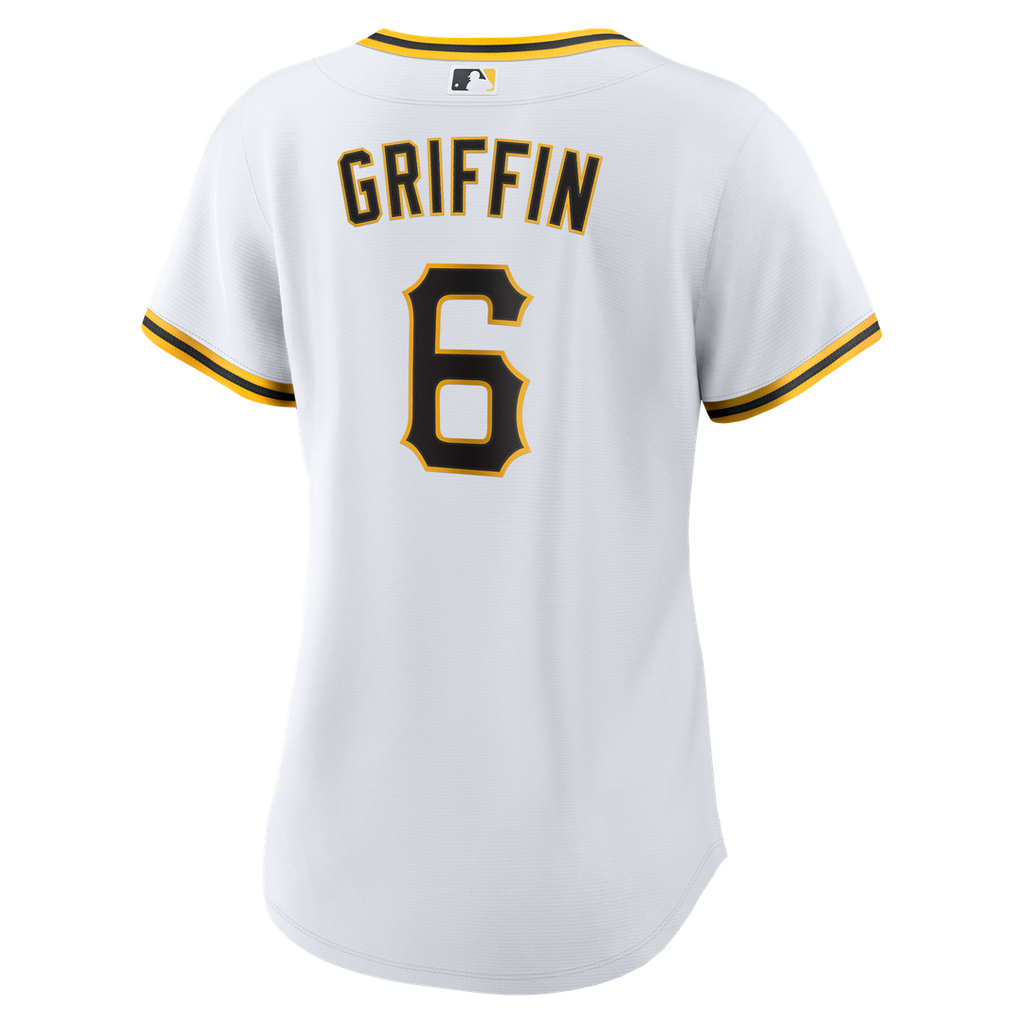Pittsburgh Pirates Konnor Griffin Nike Women's Home Replica Jersey - White Team Jersey Sports Fan Apparel
