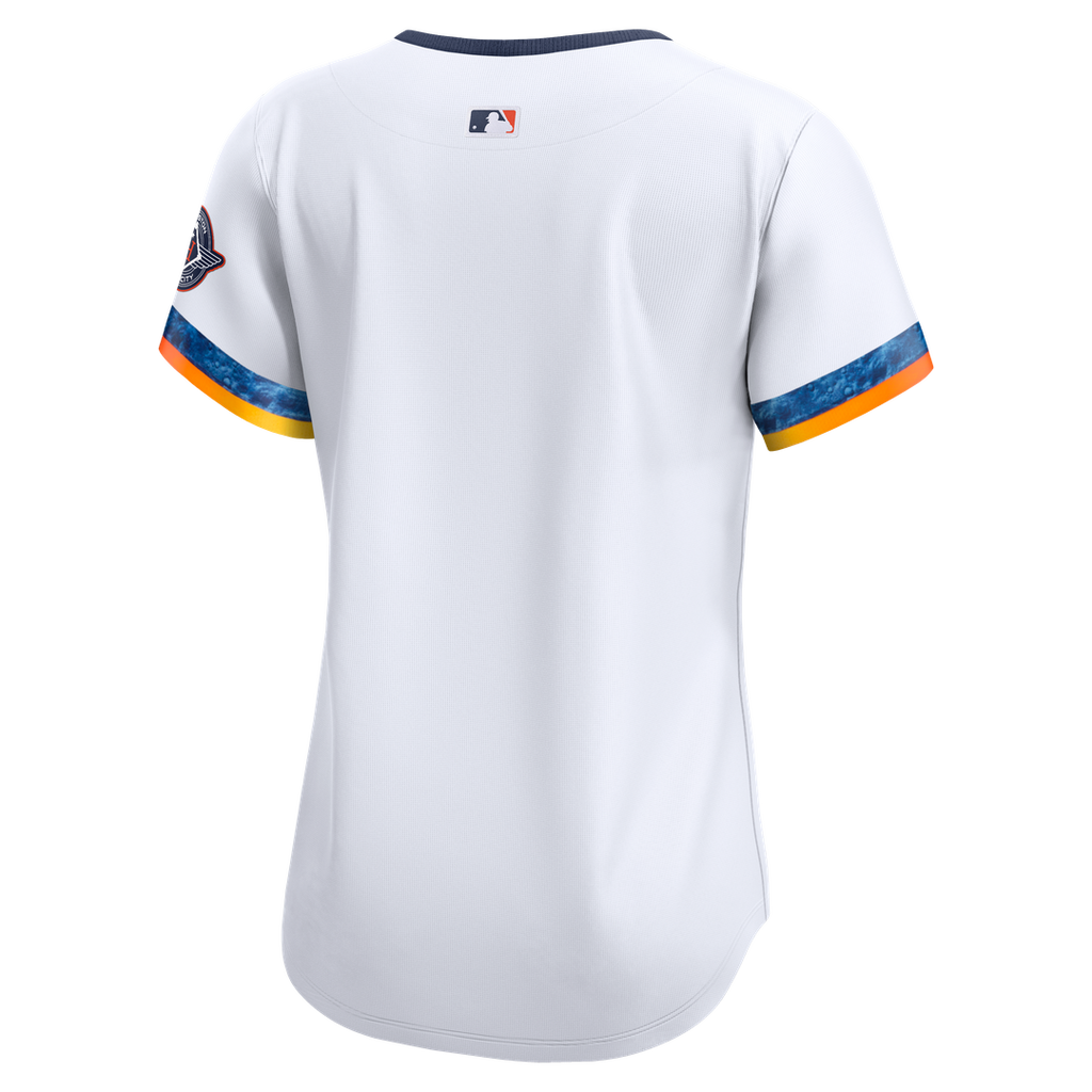Houston Astros Nike Women's 2025 City Connect Limited Jersey - White Team Jersey Sports Fan Apparel