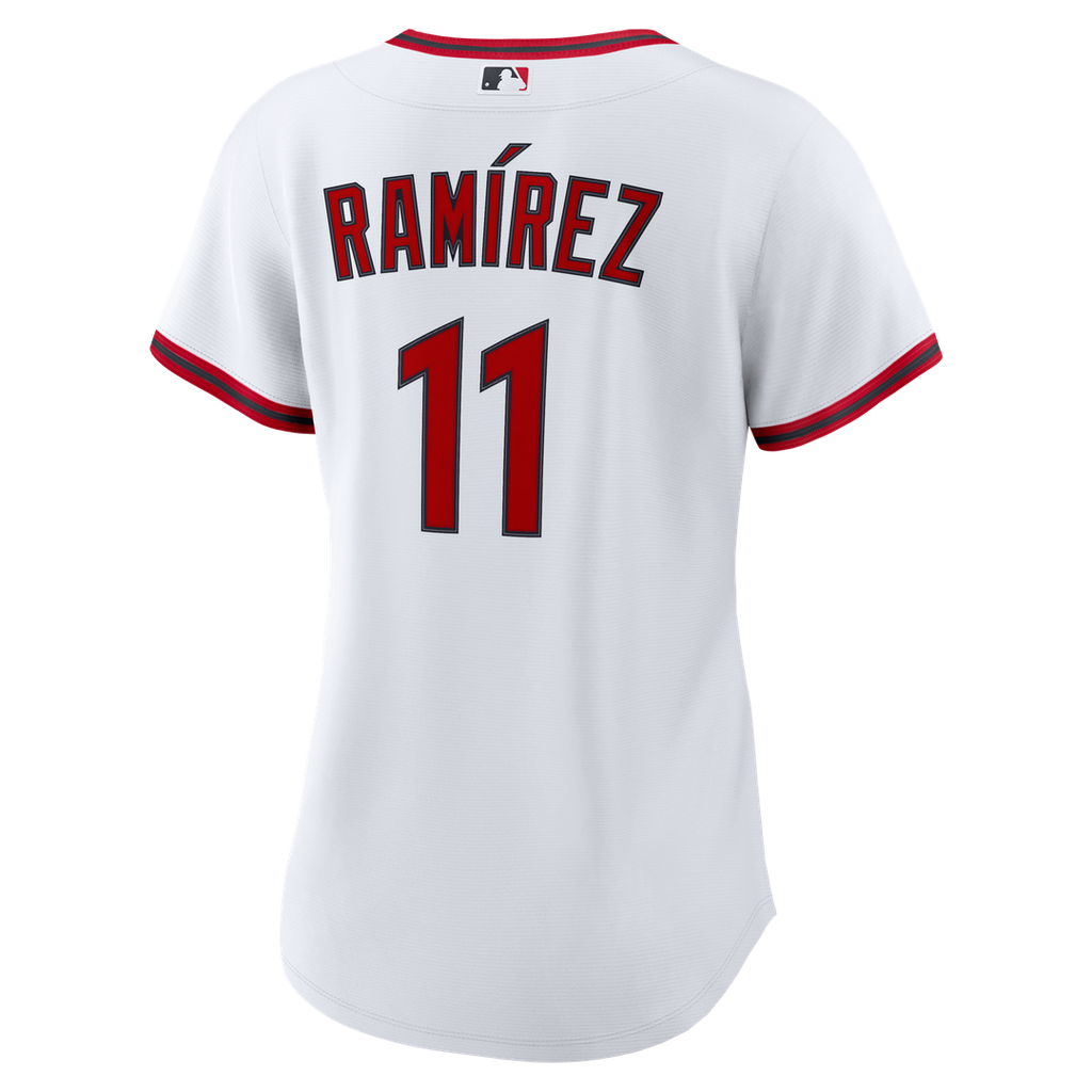 Cleveland Guardians José Ramírez Nike Women's Home Replica Jersey - White Team Jersey Sports Fan Apparel
