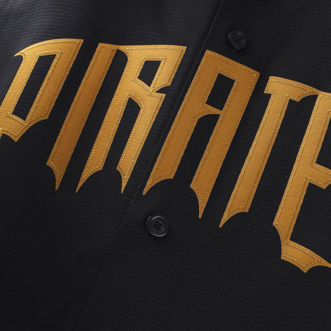 Pittsburgh Pirates Roberto Clemente Nike 2026 City Connect Stadium Jersey - Black Team Jersey Sports Fan Apparel