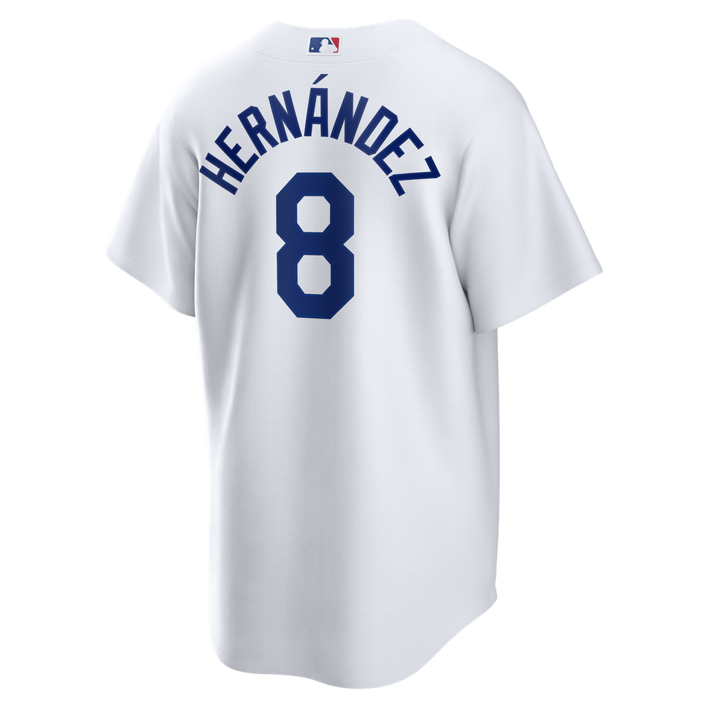Los Angeles Dodgers Enrique Hernández Nike Home Replica Jersey - White Team Jersey Sports Fan Apparel