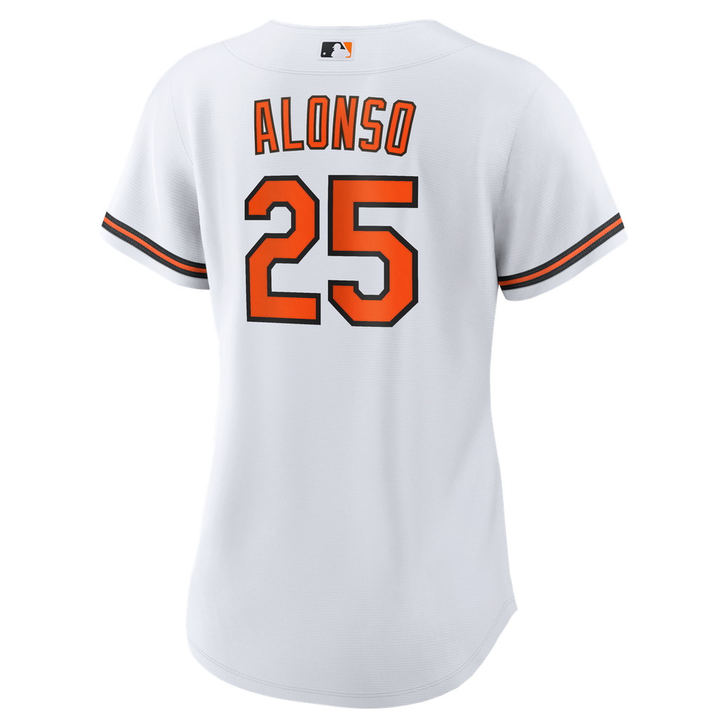 Baltimore Orioles Pete Alonso Nike Women's Home Replica Jersey - White Team Jersey Sports Fan Apparel
