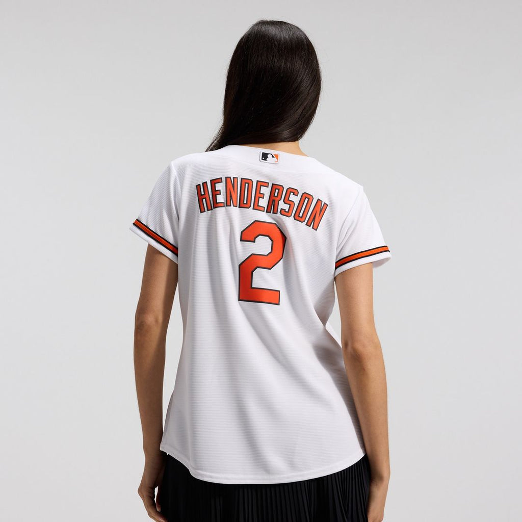 Baltimore Orioles Gunnar Henderson Nike Women's Replica Player Jersey - White Team Jersey Sports Fan Apparel