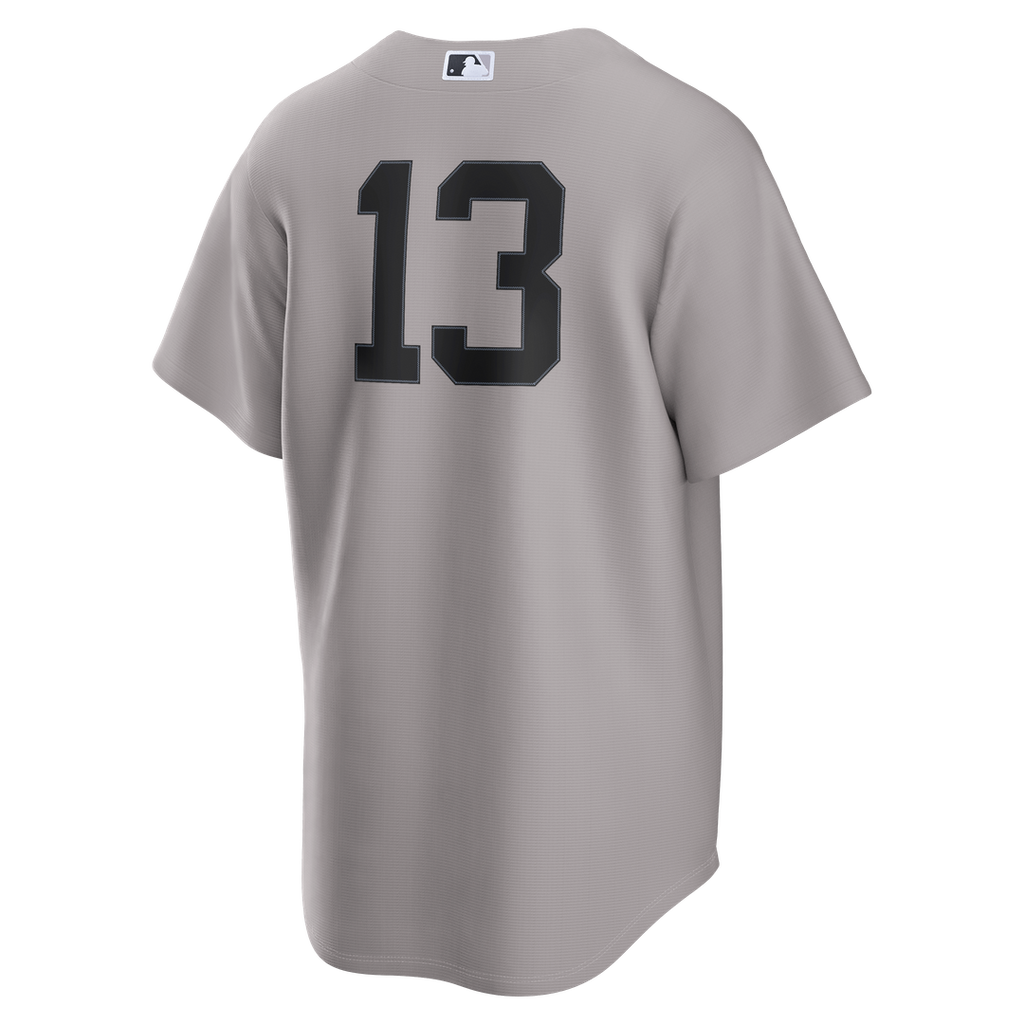 New York Yankees Jazz Chisholm Jr. Nike Road Replica Jersey - Gray Team Jersey Sports Fan Apparel