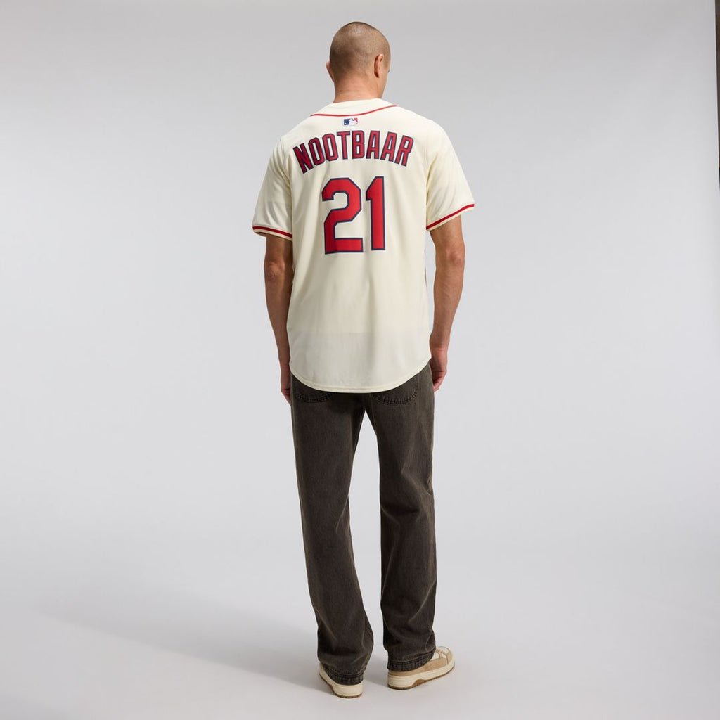 St. Louis Cardinals Lars Nootbaar Nike Alternate 2 Limited Jersey - Cream Team Jersey Sports Fan Apparel