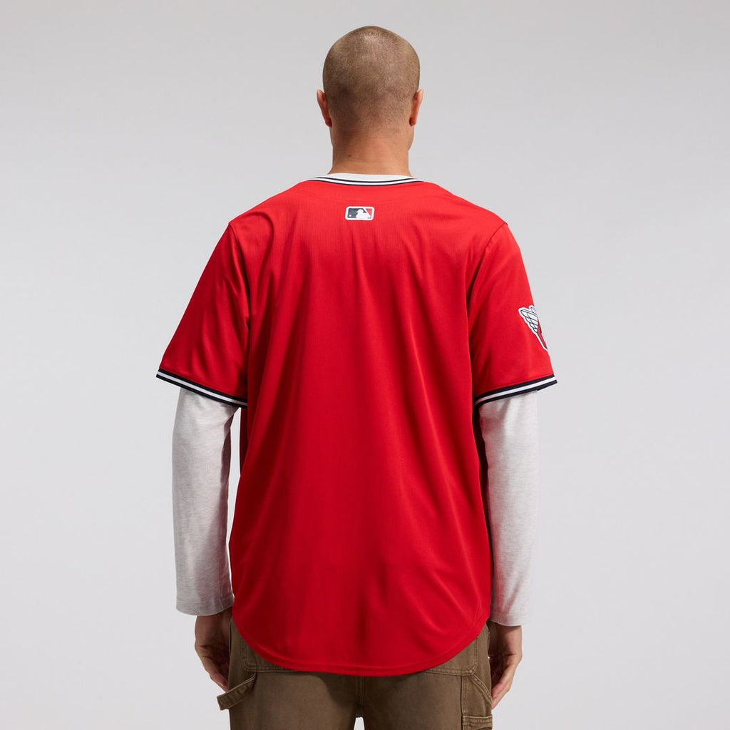 Cleveland Guardians Nike Alternate Limited Jersey - Red Team Jersey Sports Fan Apparel