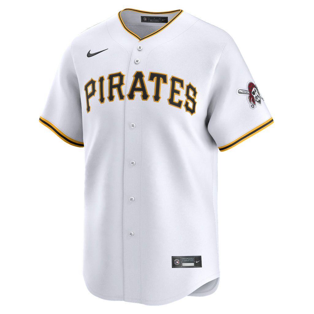Pittsburgh Pirates Nike Home Limited Jersey - White Team Jersey Sports Fan Apparel