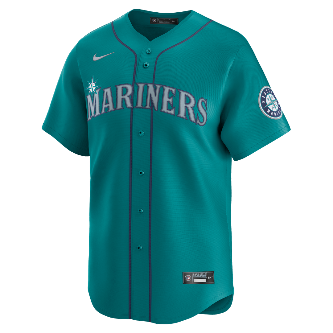 Seattle Mariners Cal Raleigh Nike Home Limited Player Jersey - White Team Jersey Sports Fan Apparel