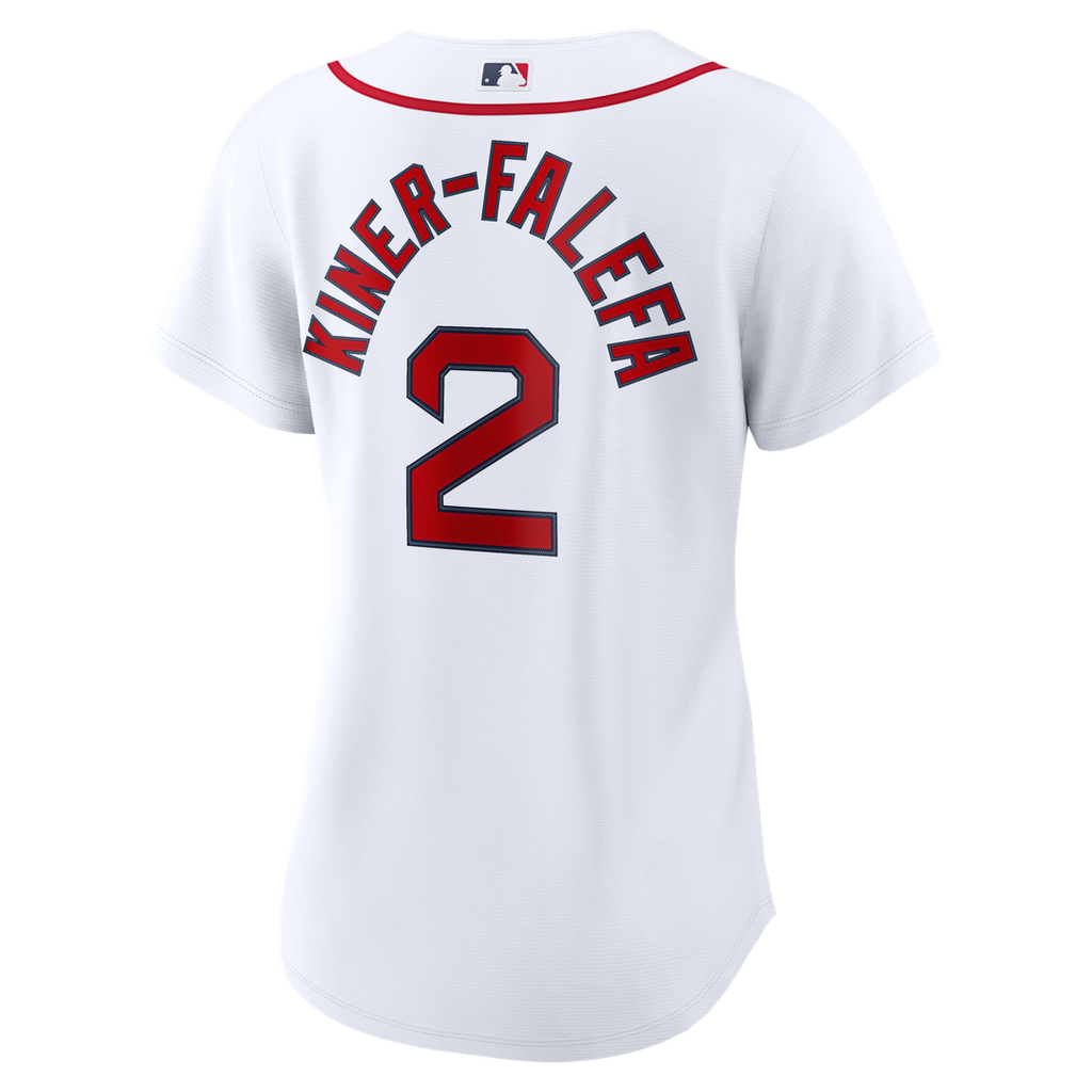 Boston Red Sox Isiah Kiner - Falefa Nike Women's Home Replica Jersey - White Team Jersey Sports Fan Apparel
